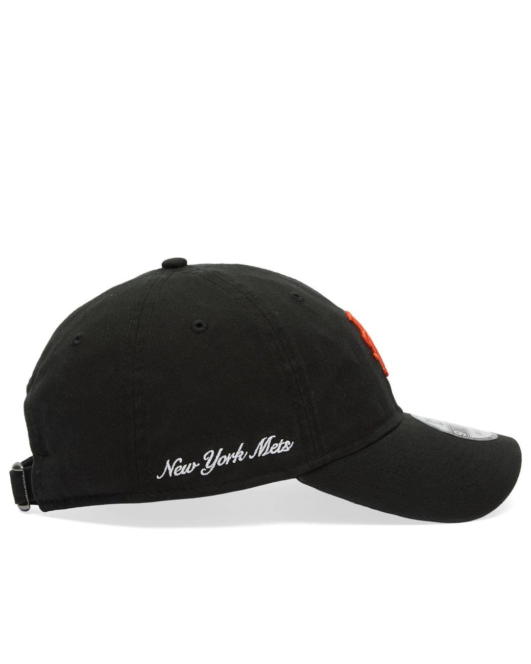 KTZ Black New York Mets Washed Script 9Twenty Cap