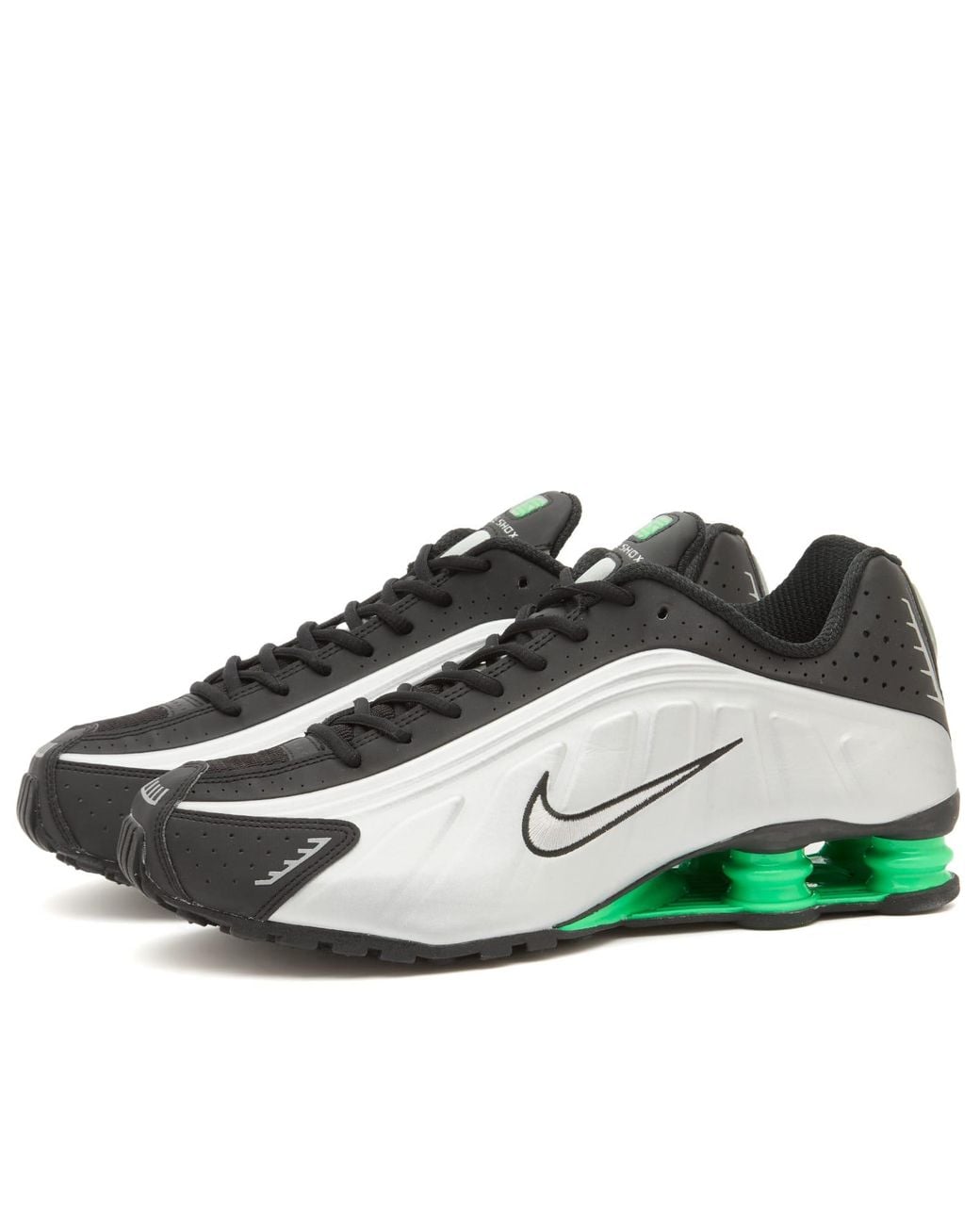 Nike White Shox R4 Sneaker for men