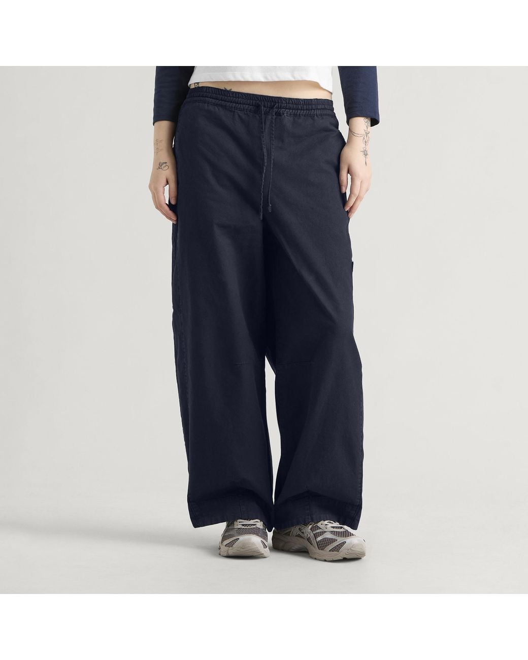 Damson Madder Blue Felix Twill Trousers