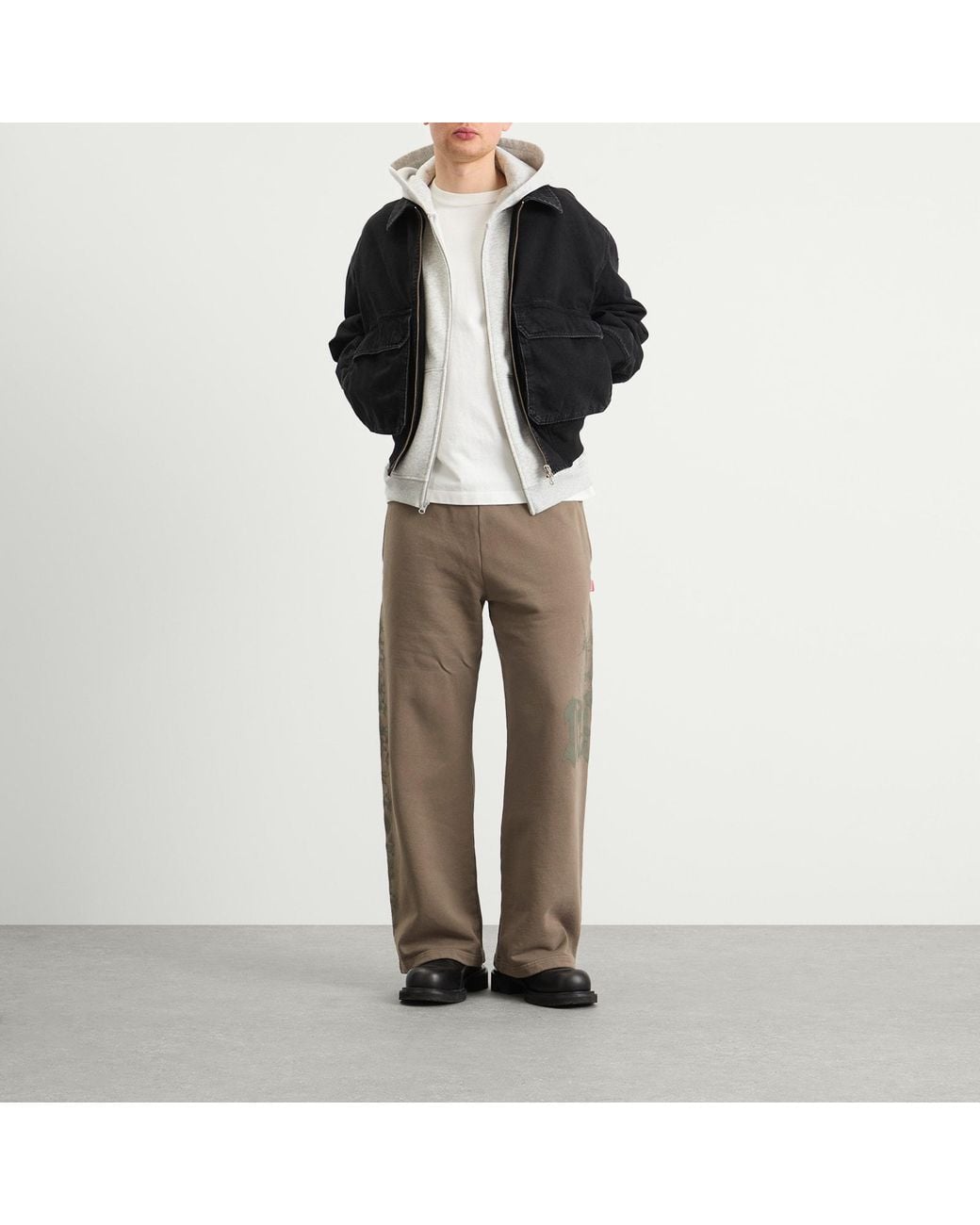 DIESEL Black Kurz Denim Bomber Jacket for men