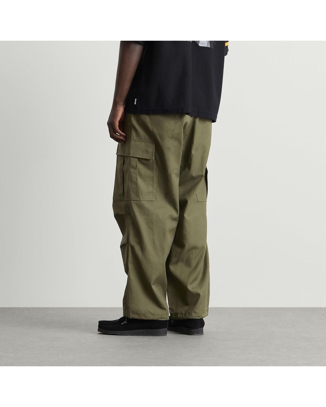 (w)taps Green Milt0001 Trousers for men