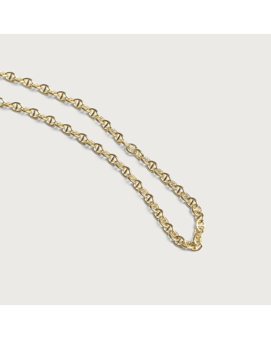 Common Lines Metallic Mini Marina Necklace for men