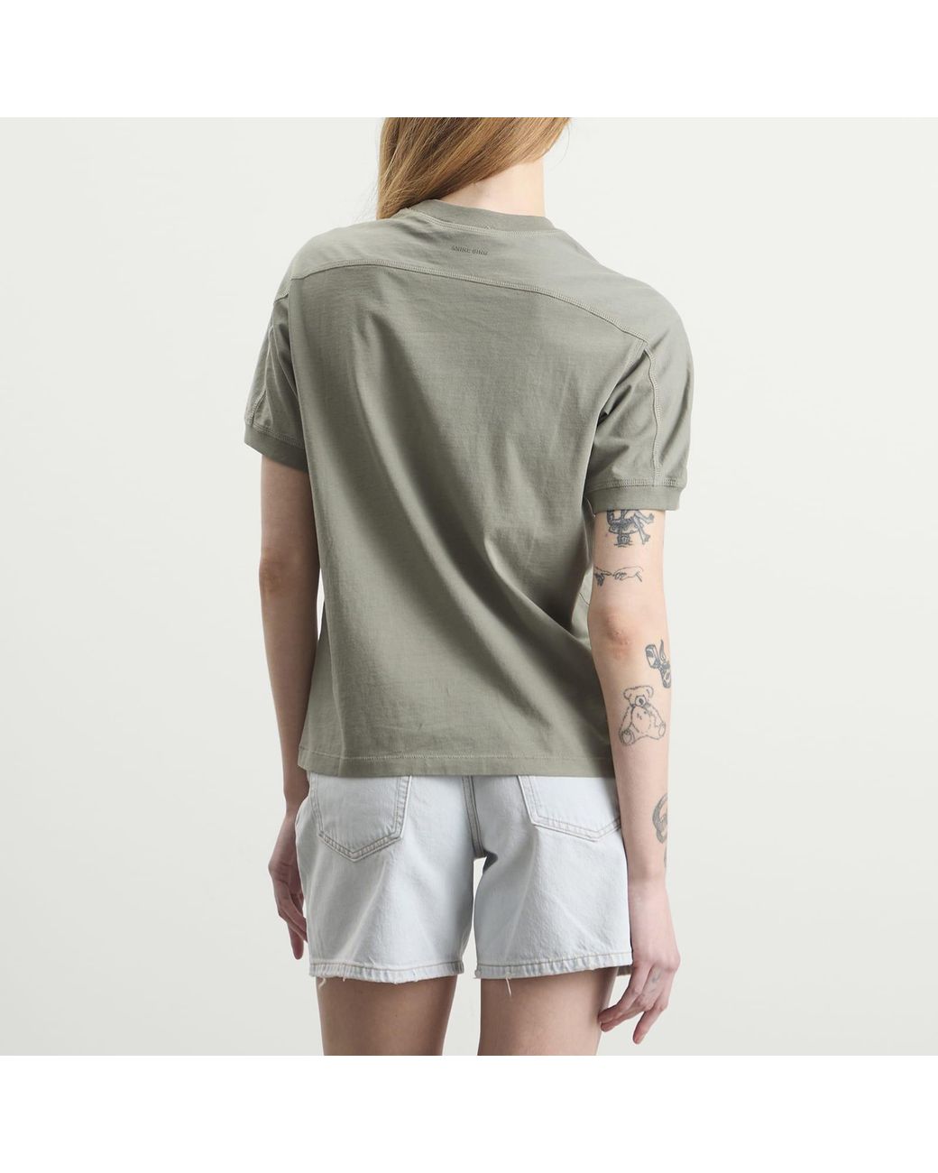Anine Bing Gray Jaylin T-Shirt