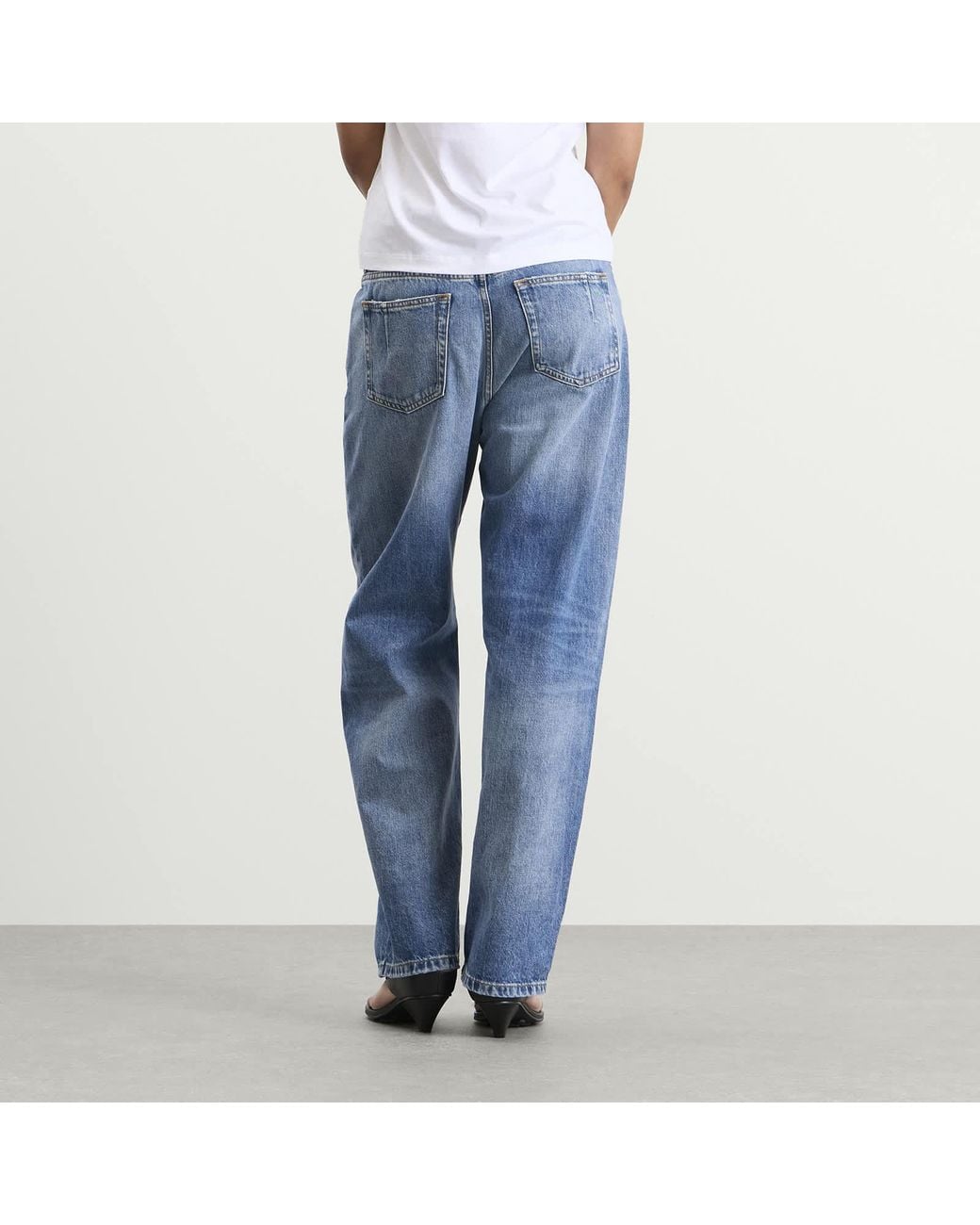 Denum Blue Color Code Won Hundred Alexandra Jeans in Blue | Lyst