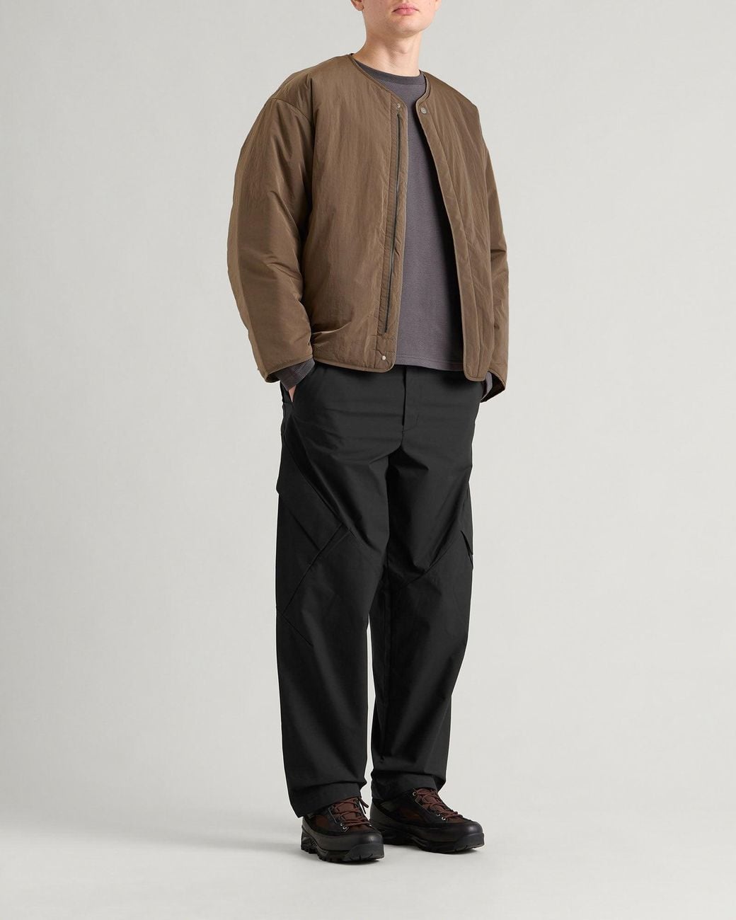 Goldwin Brown Insulated Liner Jacket for men