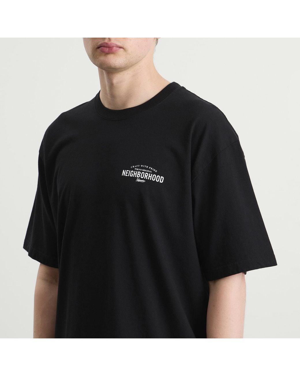 Neighborhood Black Ss-1 T-Shirt for men