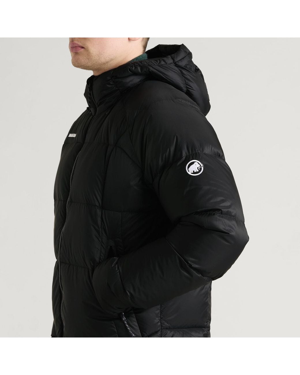 Mammut Black Glacier Glow Down Jacket for men