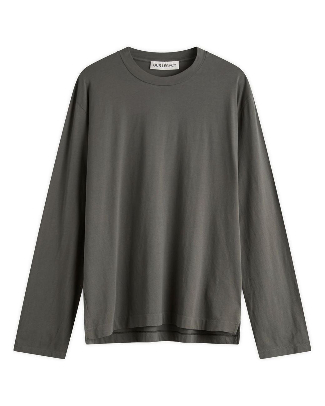 Our Legacy Box Long Sleeve T-Shirt in Grey for Men | Lyst UK