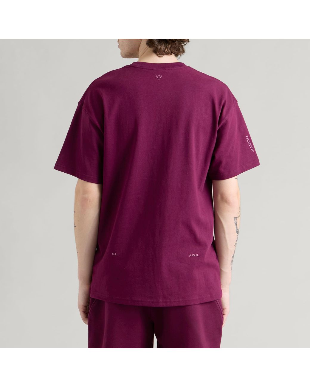 Nike Purple X Nocta Cardinal Stock T-Shirt for men
