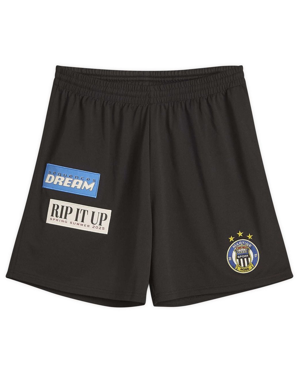 Martine Rose Football Shorts in Black | Lyst