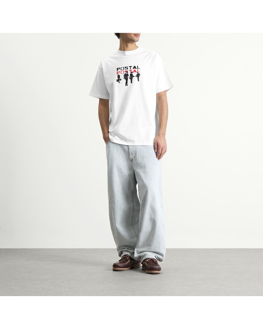 Postalco White Candy T-Shirt for men