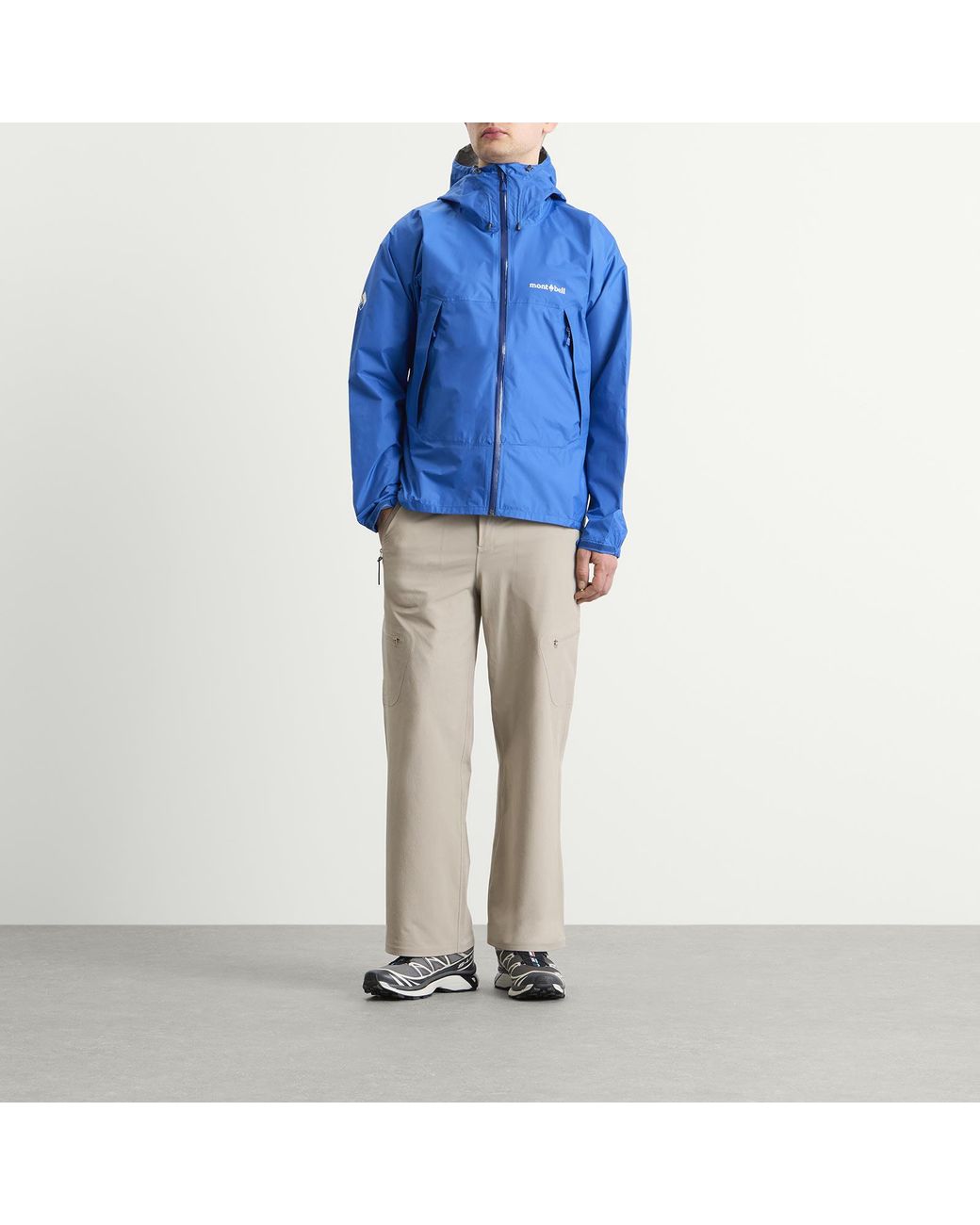 Montbell Blue Rain Hiker Jacket for men