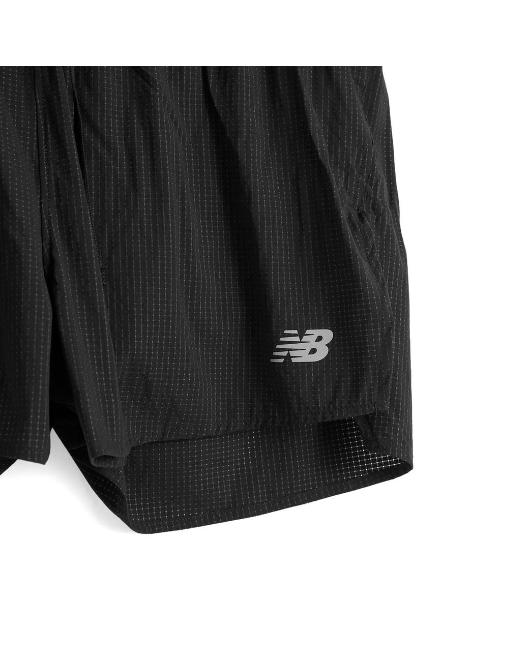 New Balance Black Rc Ultra Light Split Short 3"
