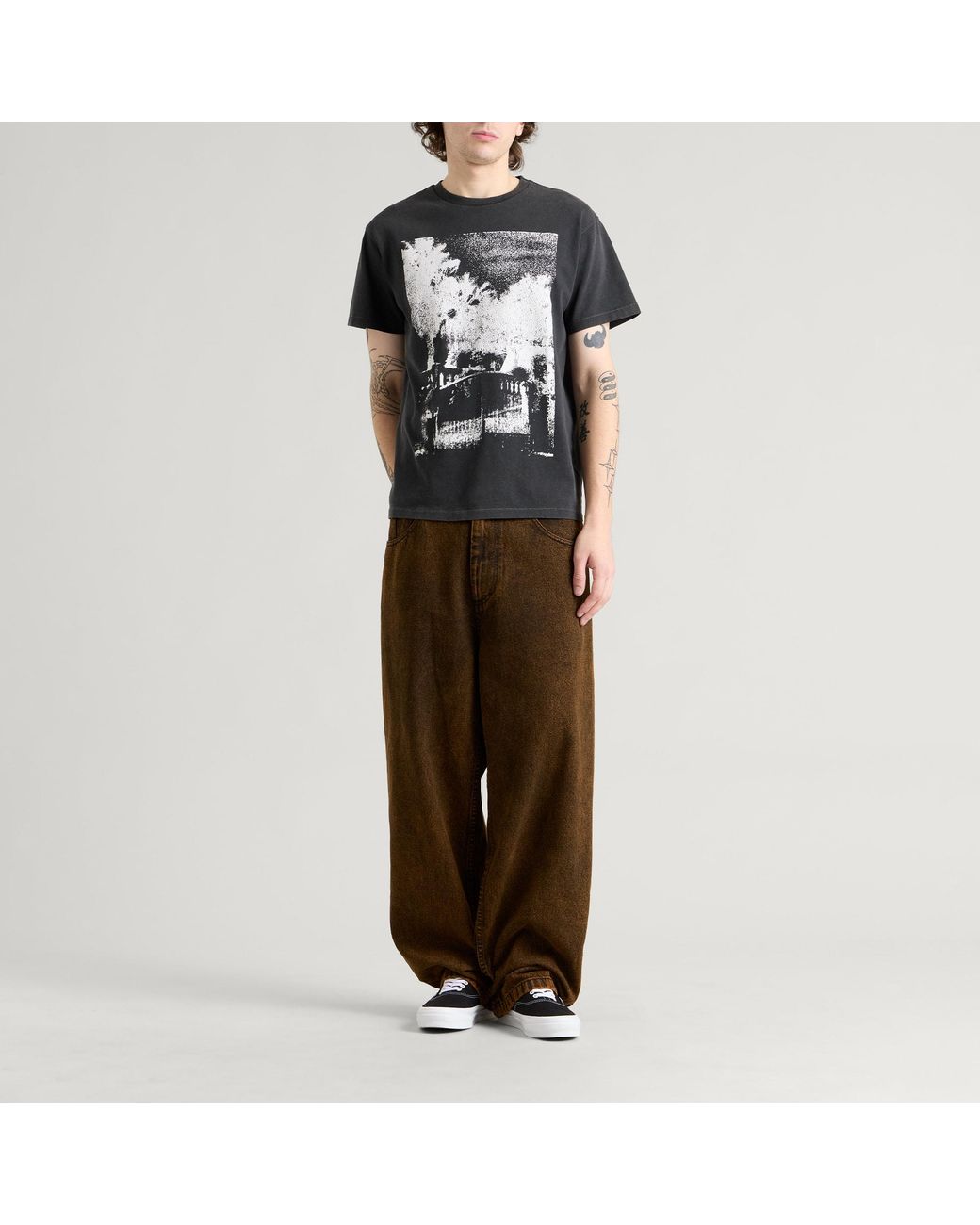 POLAR SKATE Black X Ebou Sanyang Badalona Band T-Shirt for men