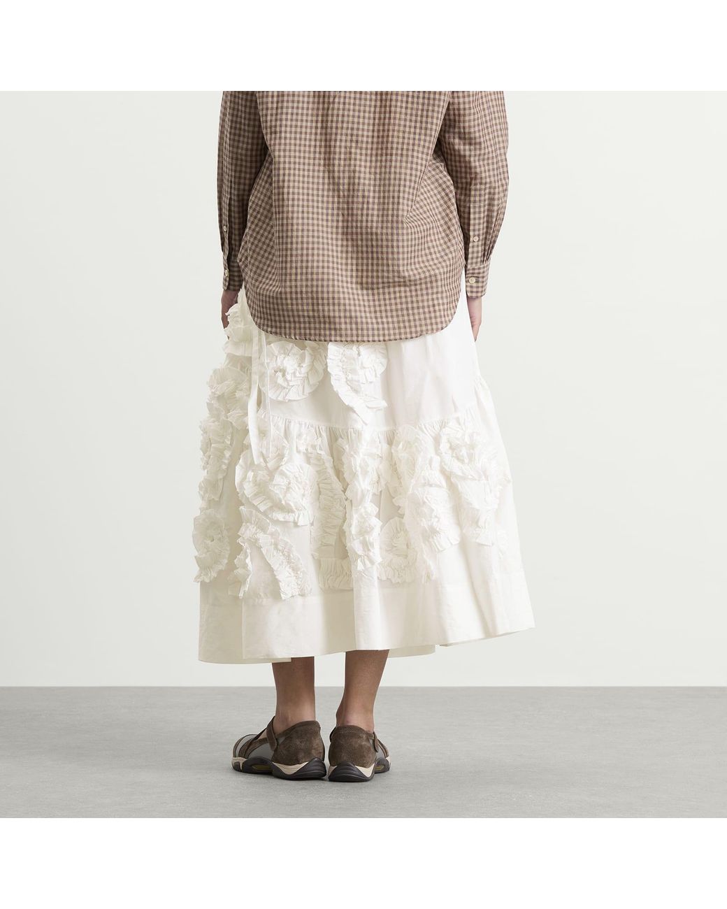 STORY mfg. White Orbit Skirt
