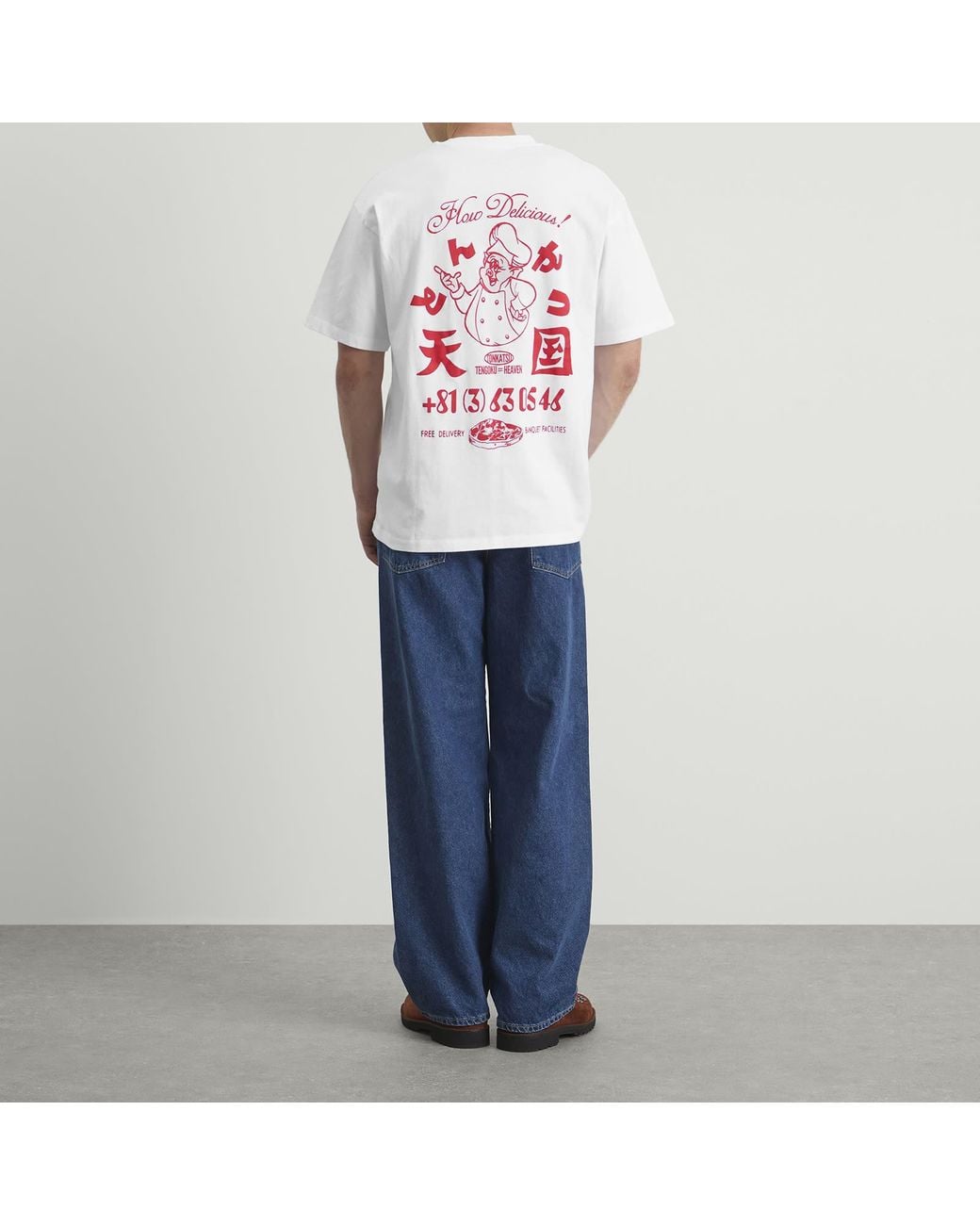 Edwin White Tonkatsu T-Shirt for men