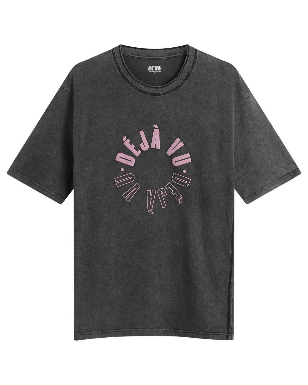 ACMH by Magic Castles Black Deja Vu T-Shirt for men