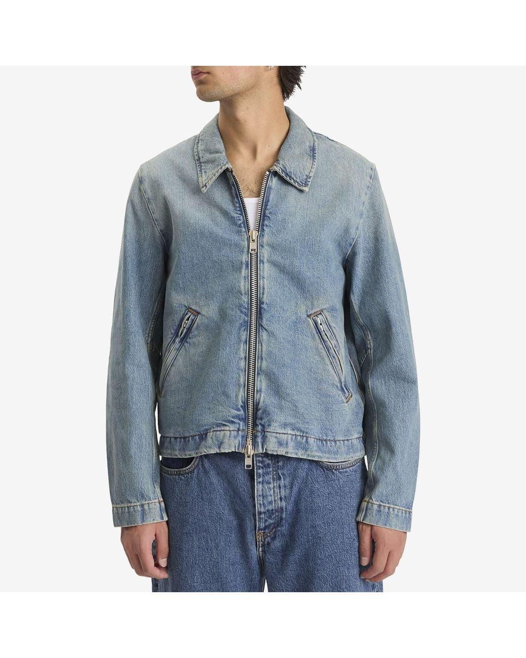 Won Hundred Blue Dutton Denim Jacket for men