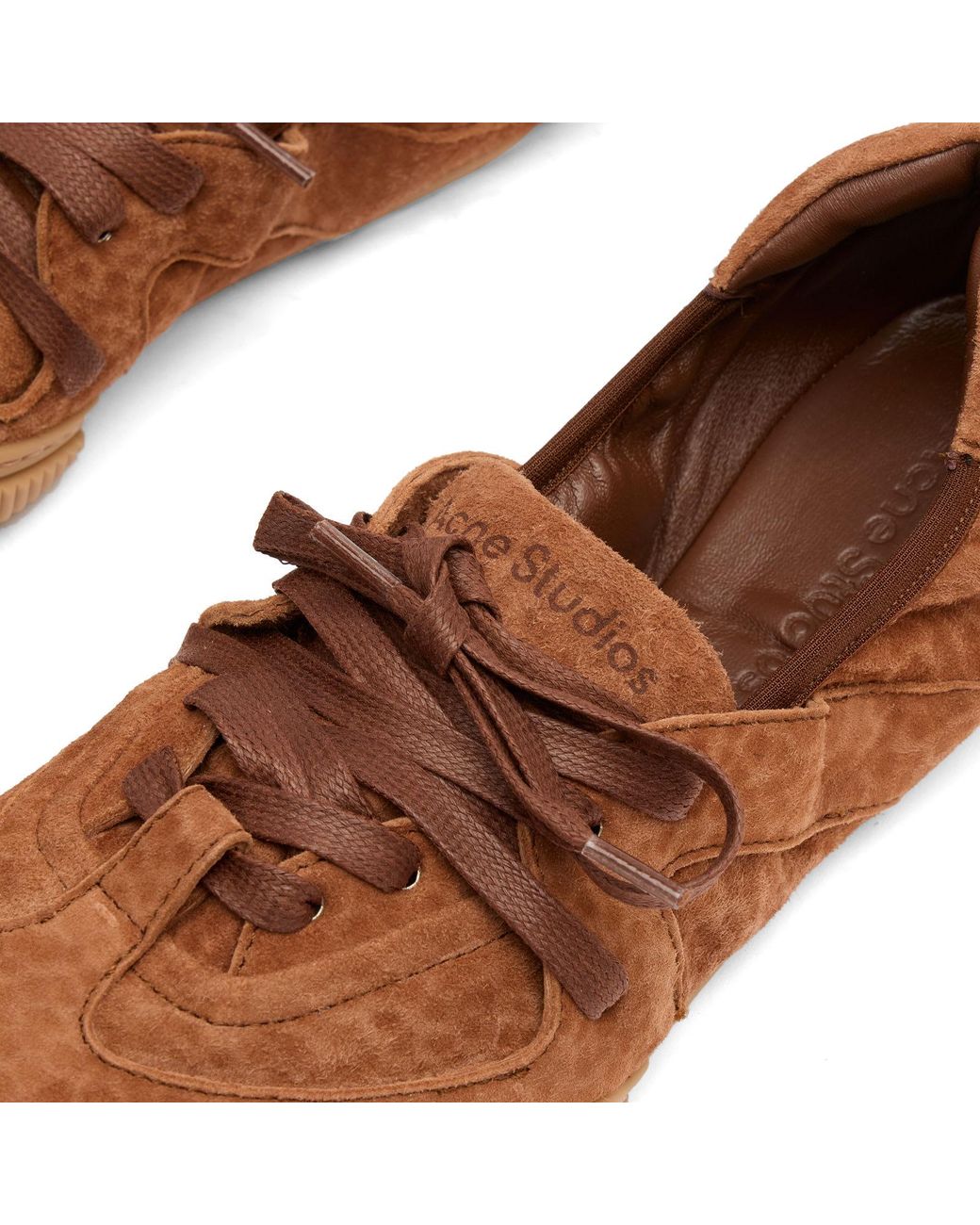 Acne Brown Bilaria Pigale Sneaker