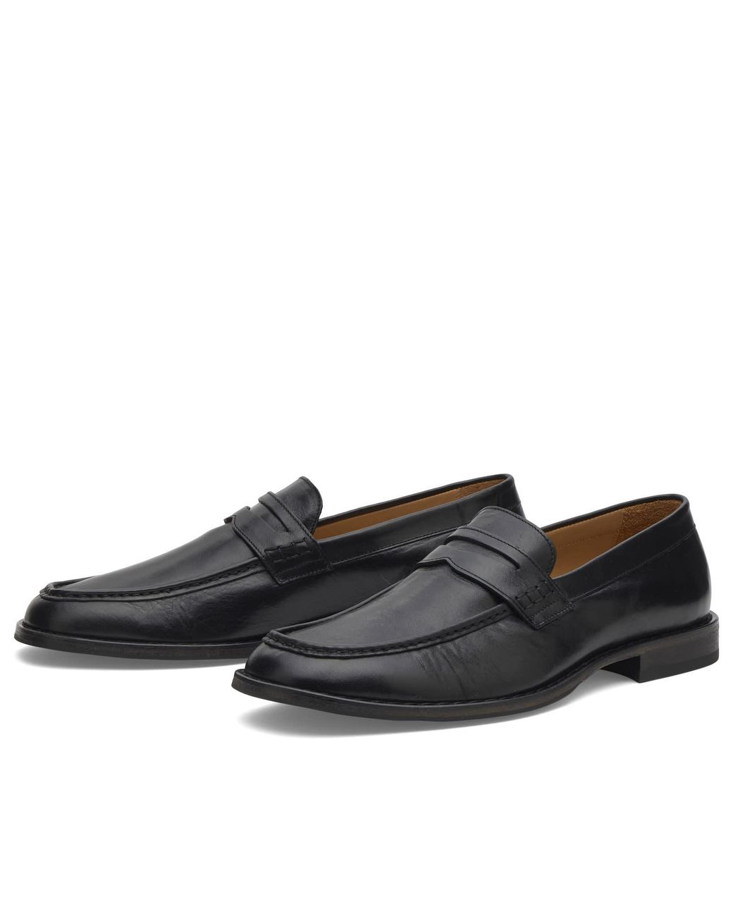 Our Legacy Black Light Leather Loafer for men