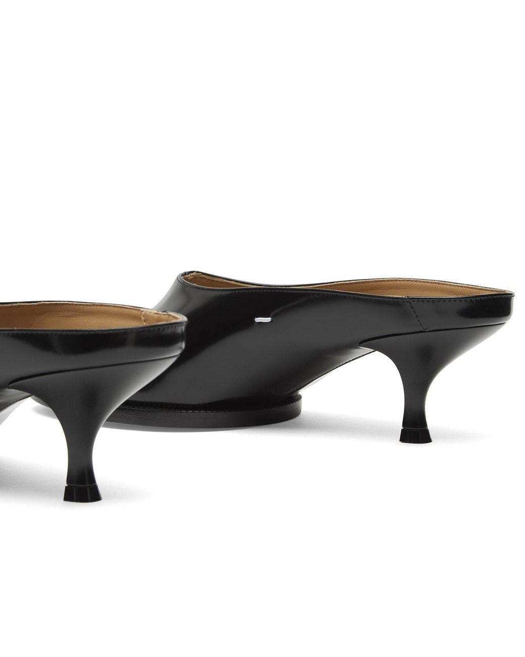 Maison Margiela Black Tabi City Evening Mules