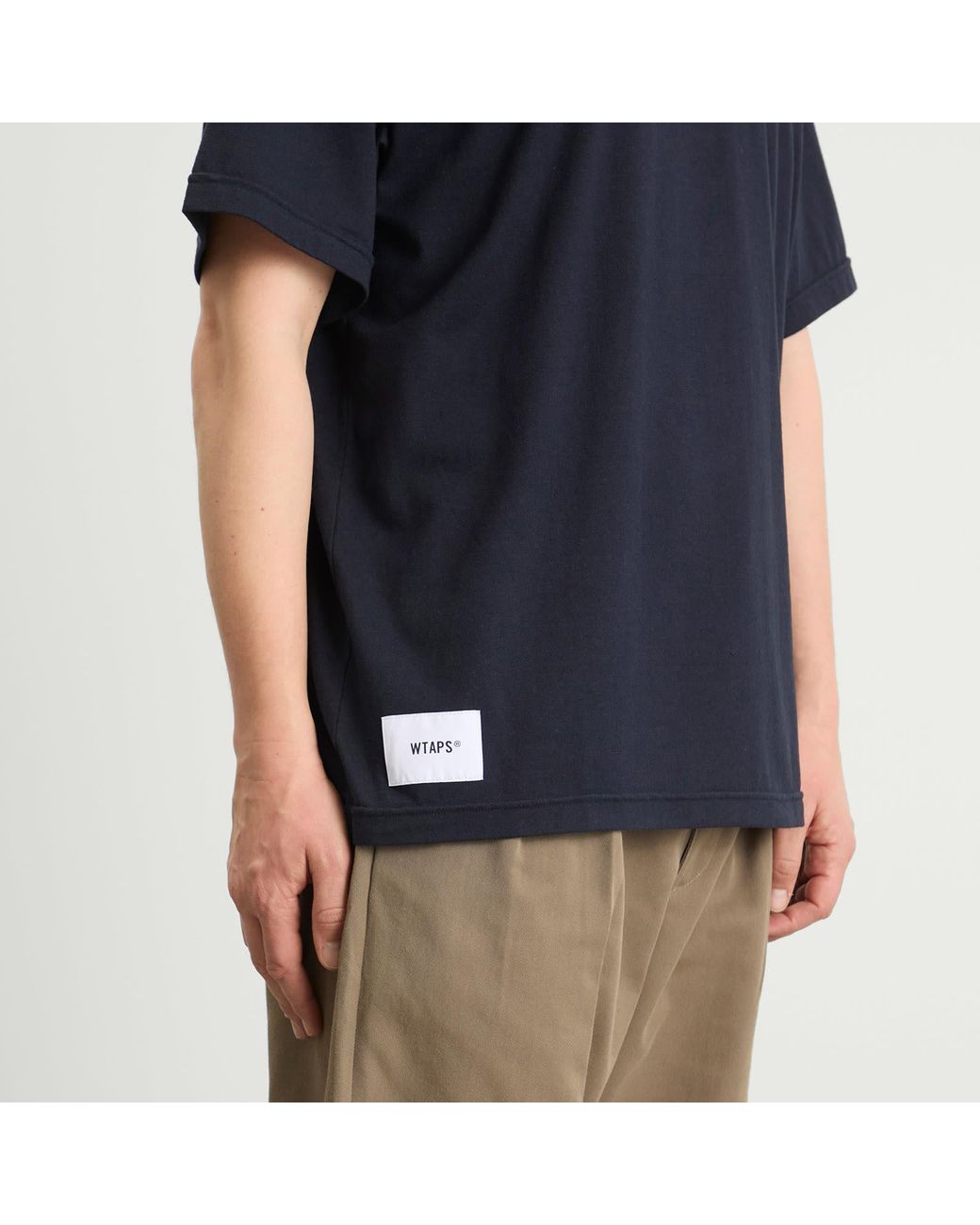 WTAPS Academy Back Logo T-Shirt in Blue for Men | Lyst