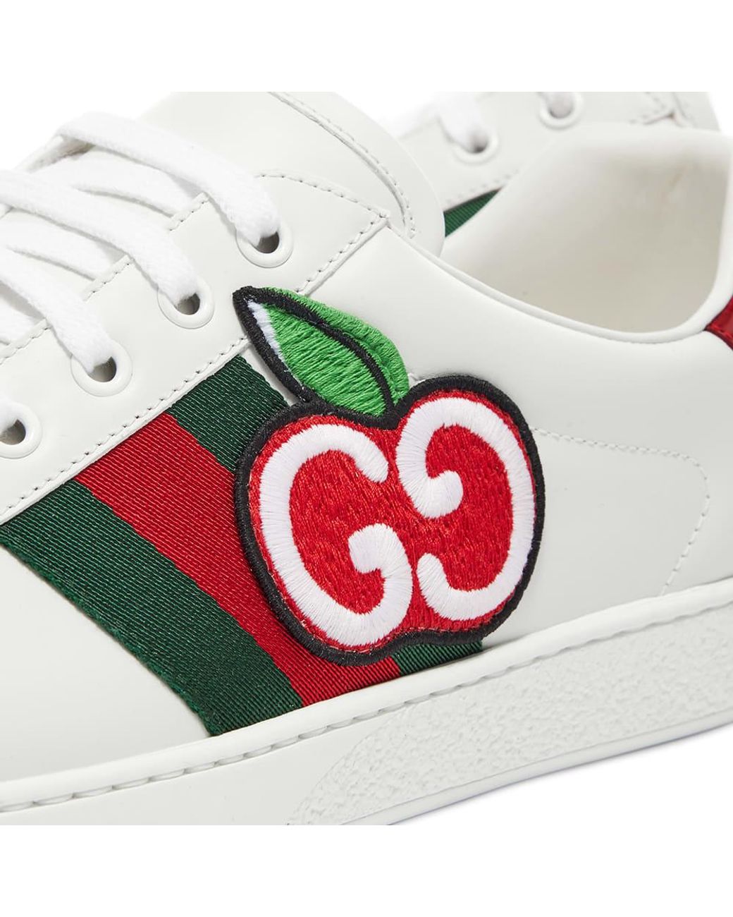 gucci apple trainers