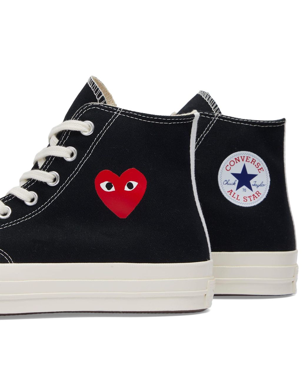 COMME DES GARCONS PLAY X Converse Chuck Taylor Heart 197 Sneakers in Blue for Men Lyst UK