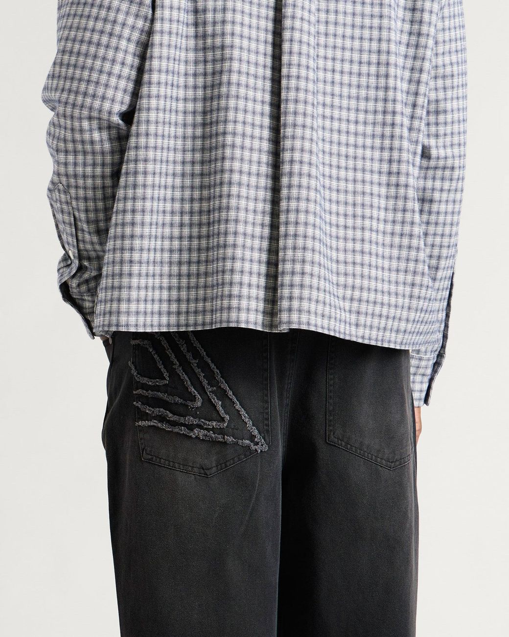 Umbro Black Washed Drill Pant for men