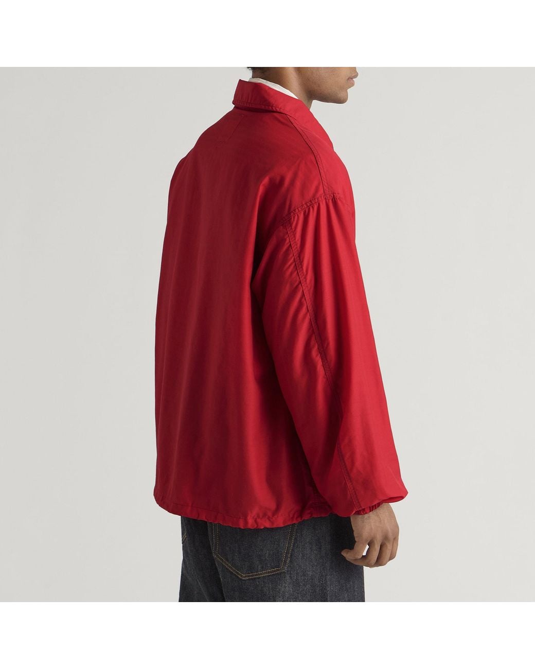 Visvim Red Windfall Coach Jacket for men