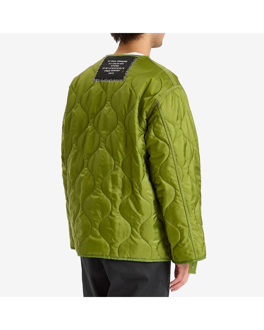 WTAPS Nylon Ripstop Liner Jacket in Green for Men | Lyst