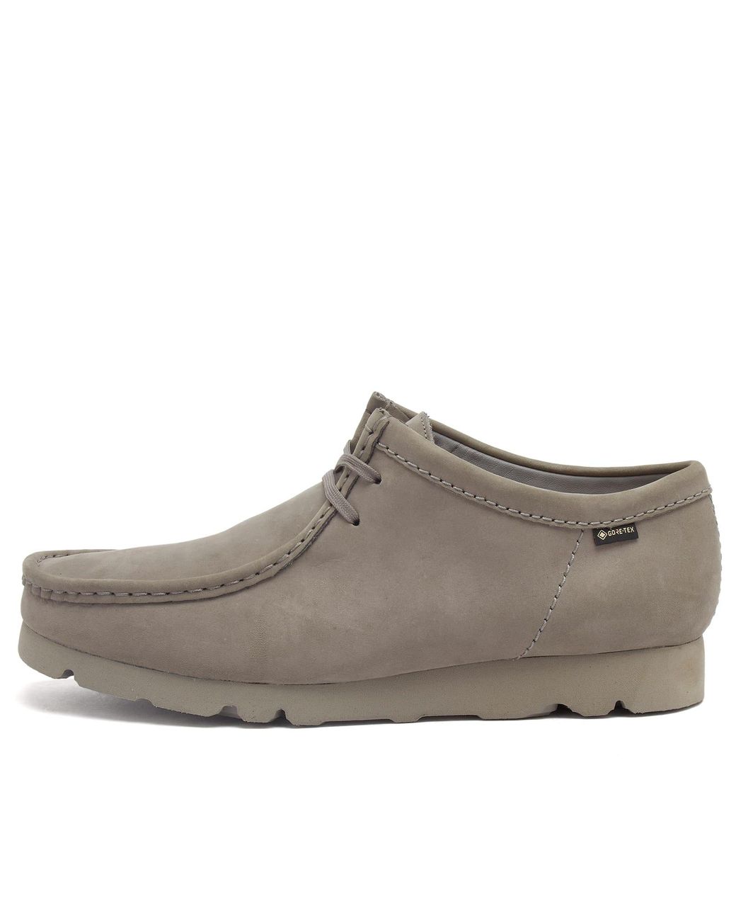 Clarks Wallabee Gtx in Gray for Men | Lyst