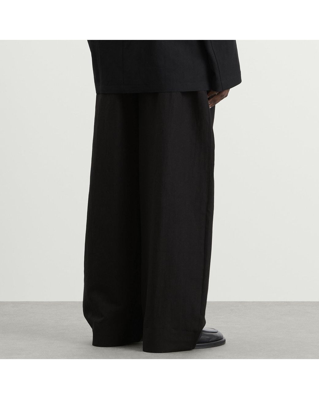Studio Nicholson Black Line Double Pleat Pant for men