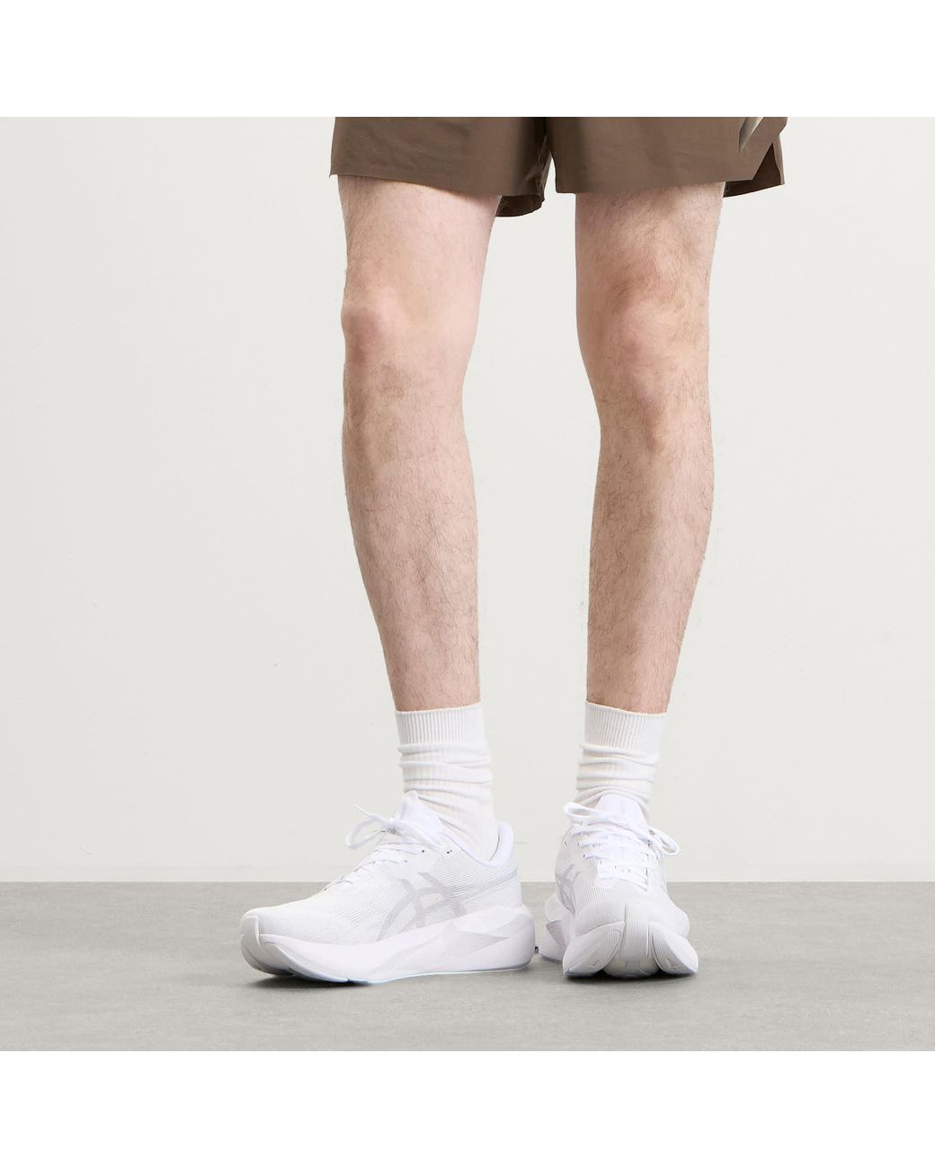 Asics White Novablast 6 Sneaker