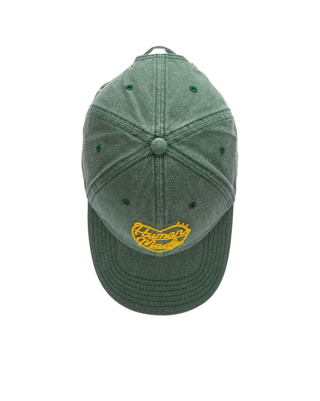 Human Made 6 Panel Garment Dyed Cap in Green for Men | Lyst