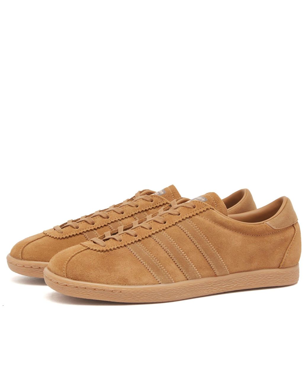 adidas Tobacco Sneaker in Brown | Lyst UK