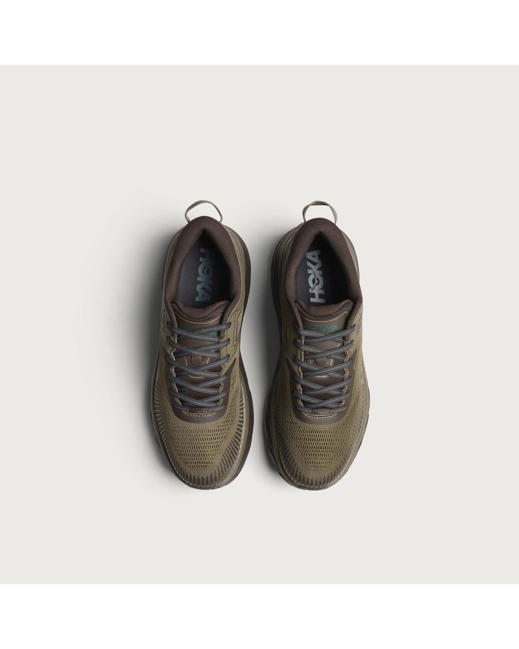 Hoka One One Brown Bondi 7 Sneaker for men
