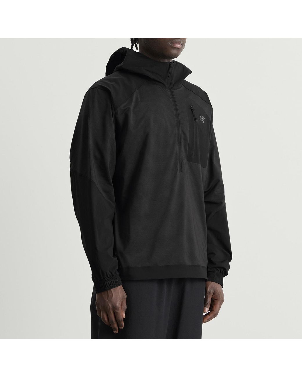 Arc'teryx Black Konseal Sl Pullover Hoodie for men