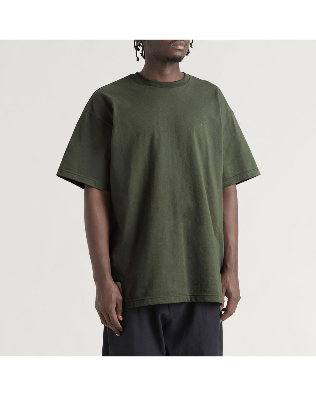 (w)taps Green 40Pct Uparmored Short Sleeve T-Shirt for men