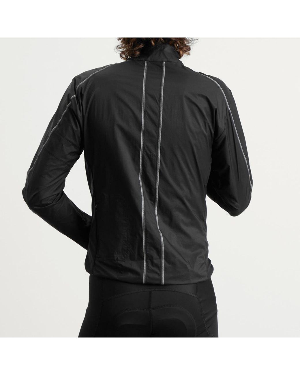 Rapha Black Brevet Element Wind Jacket for men