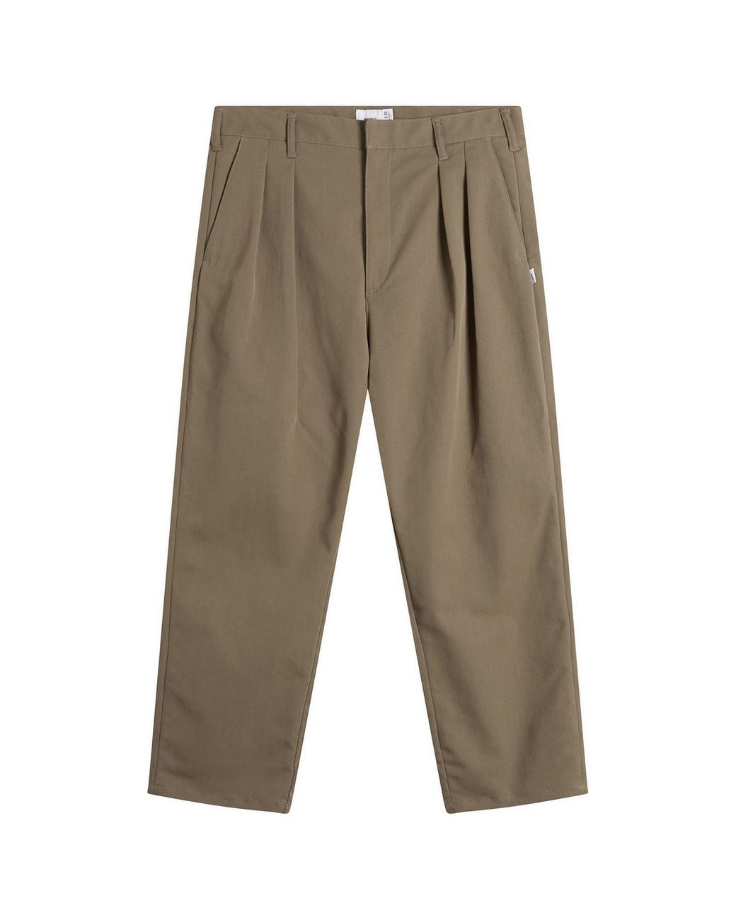 WTAPS Two Tuck Trousers in Brown for Men | Lyst