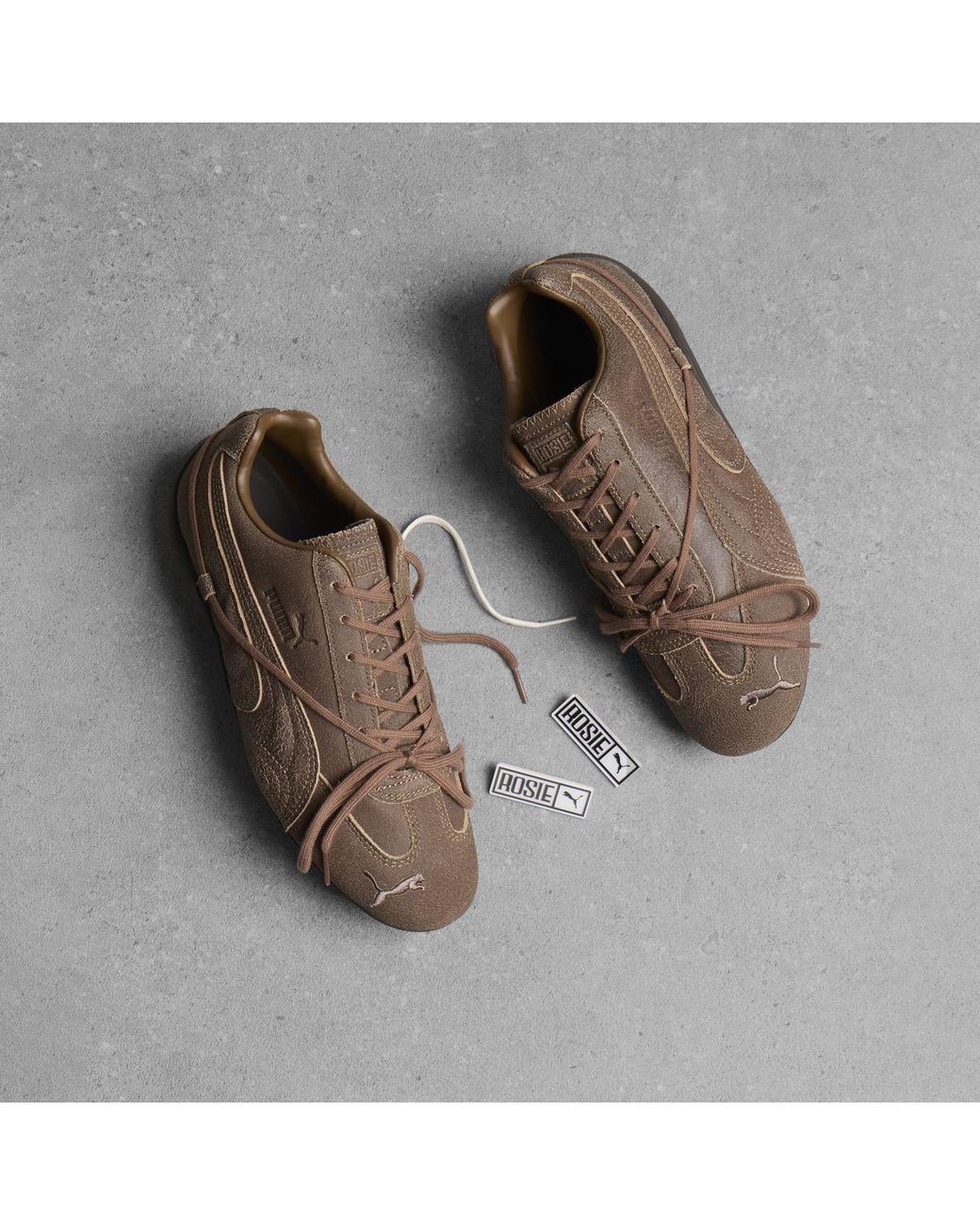PUMA Brown Speedcat Vtg X Rose