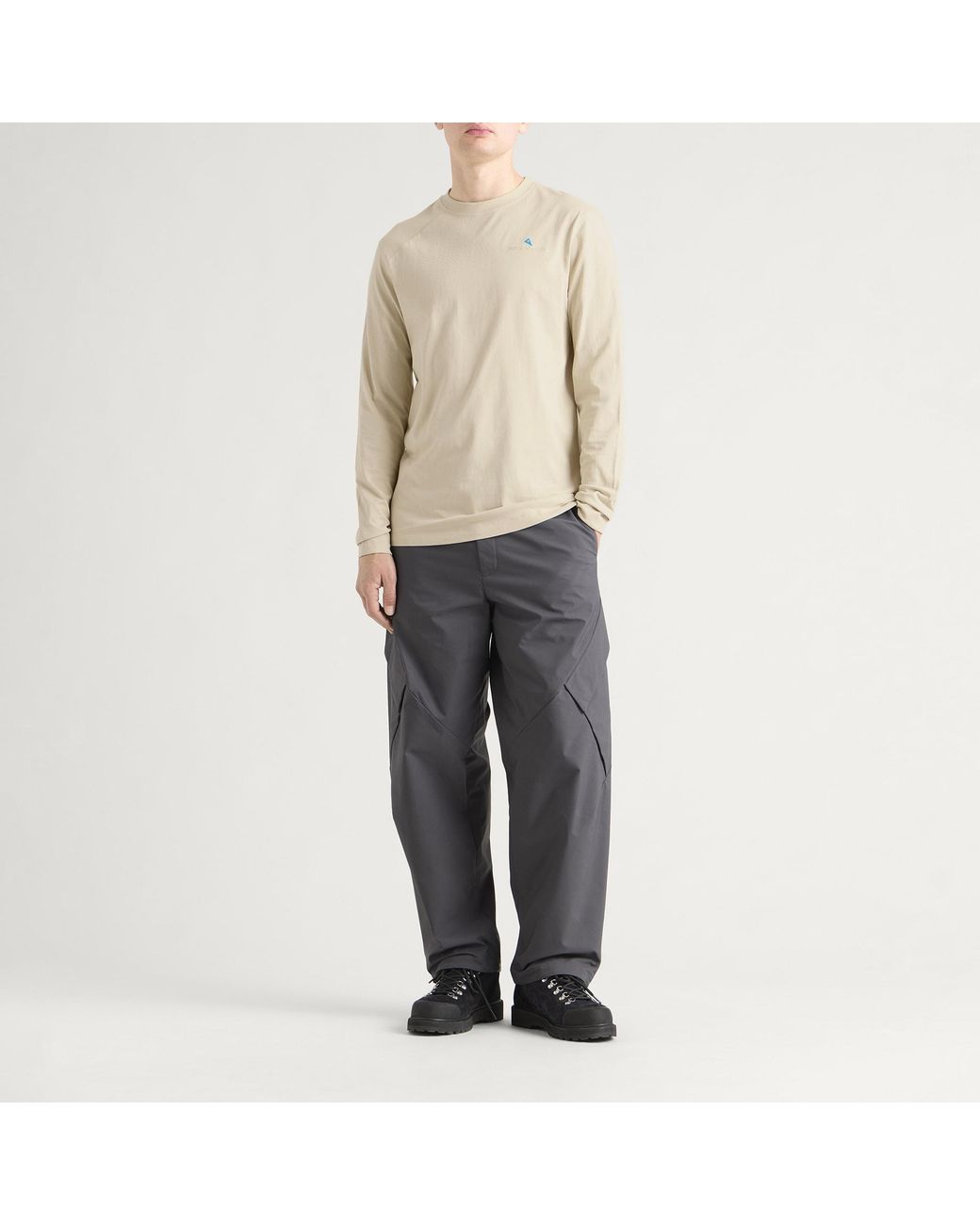 Klattermusen Natural Root Logo Longsleeve T-Shirt for men