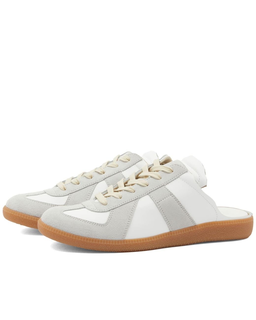 White mule best sale tennis shoes