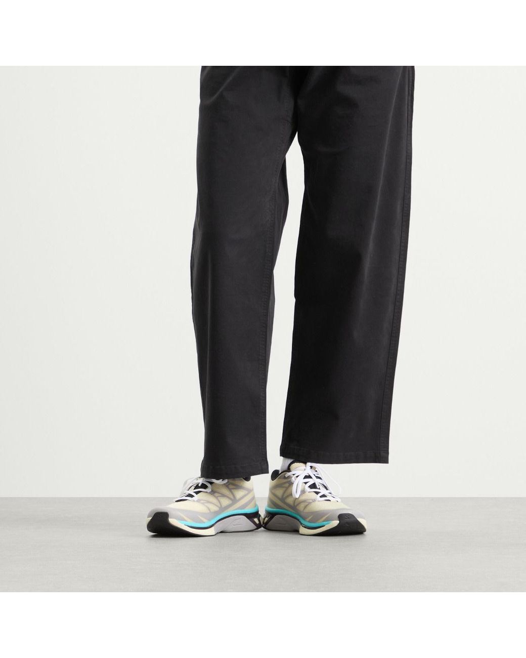 Maison Margiela White Mm6 X Salomon Xt Sneaker