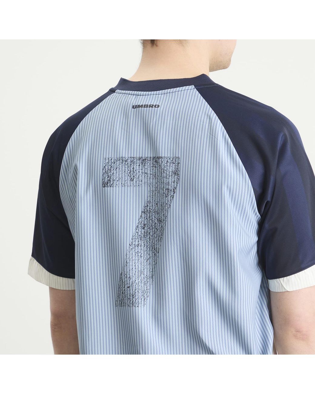 Umbro Blue Panelled Raglan Shirt for men