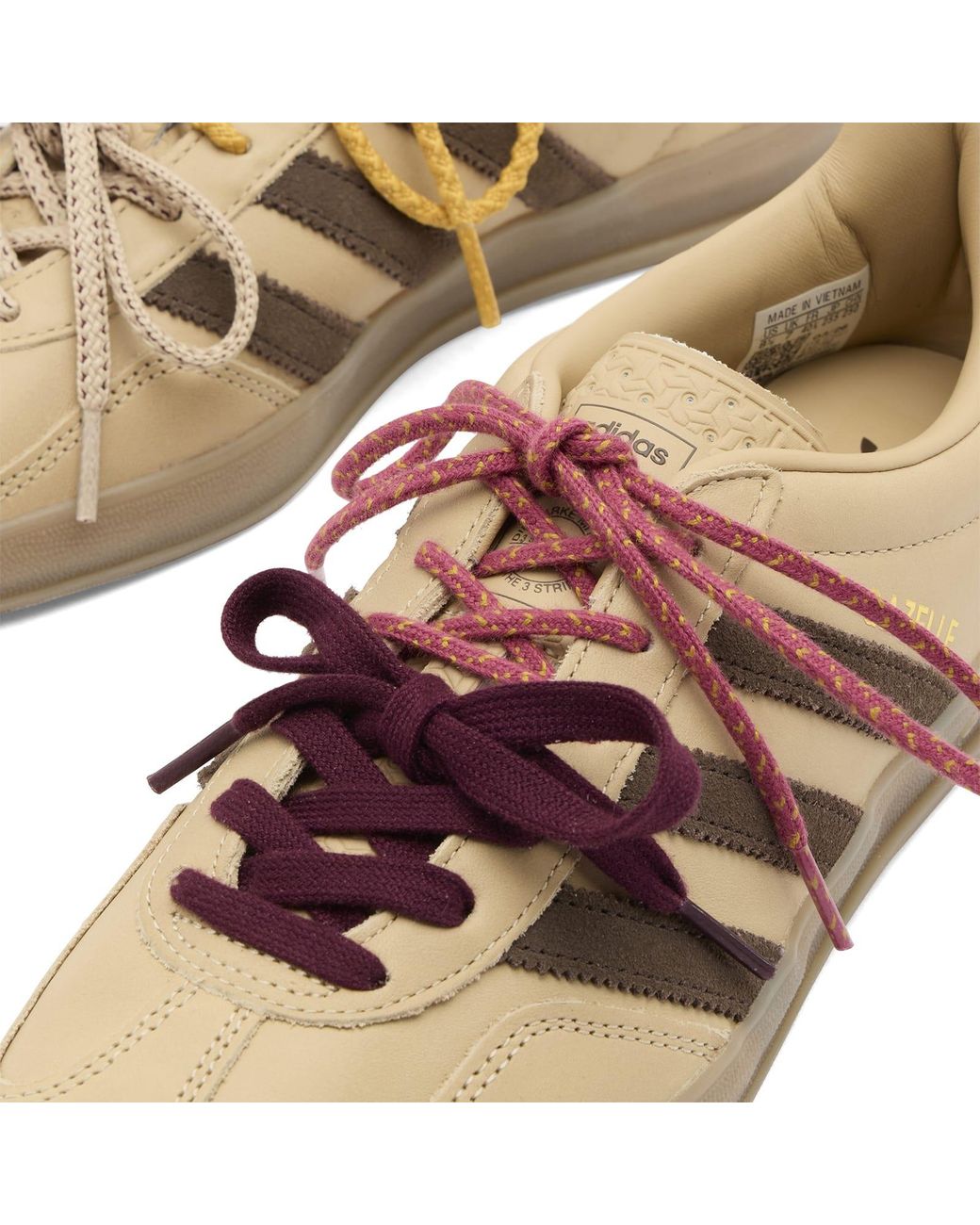 Adidas Brown Gazelle Indoor Double Lace Sneaker