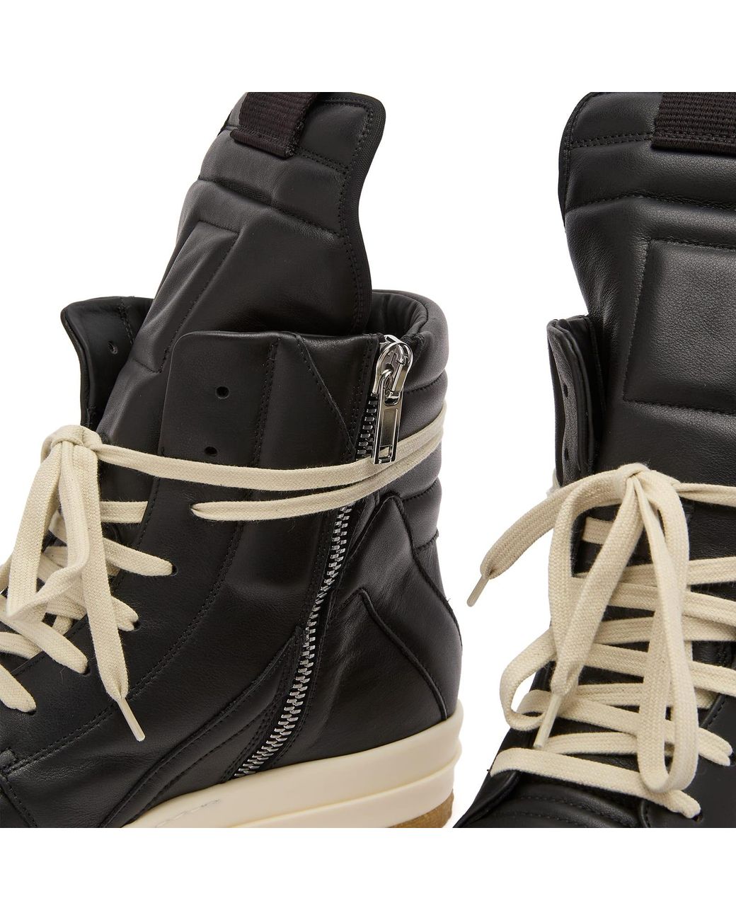 靴 Rick Owens Creep Geobasket 39 Cream Leather shoes `Creep Geobasket` Rick Owens - Vitkac Canada