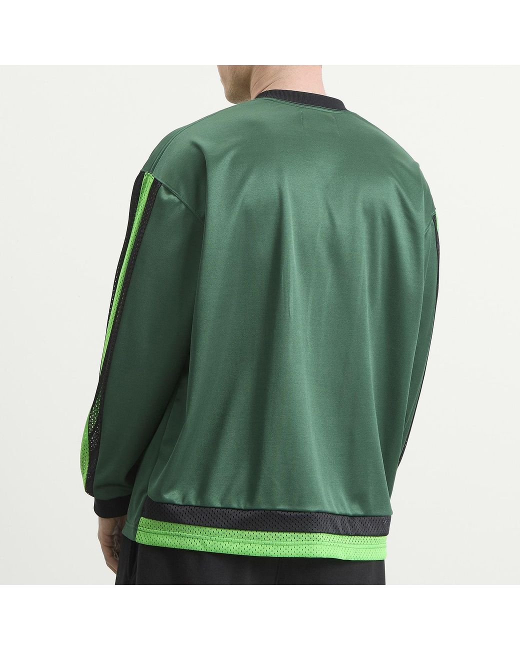 Nomarythm Textile Green Football T-Shirt for men