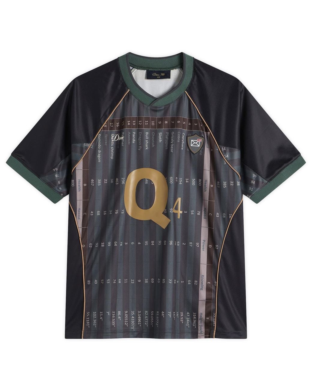 Q4 Code Dime Q4 Jersey T-Shirt in Black for Men | Lyst